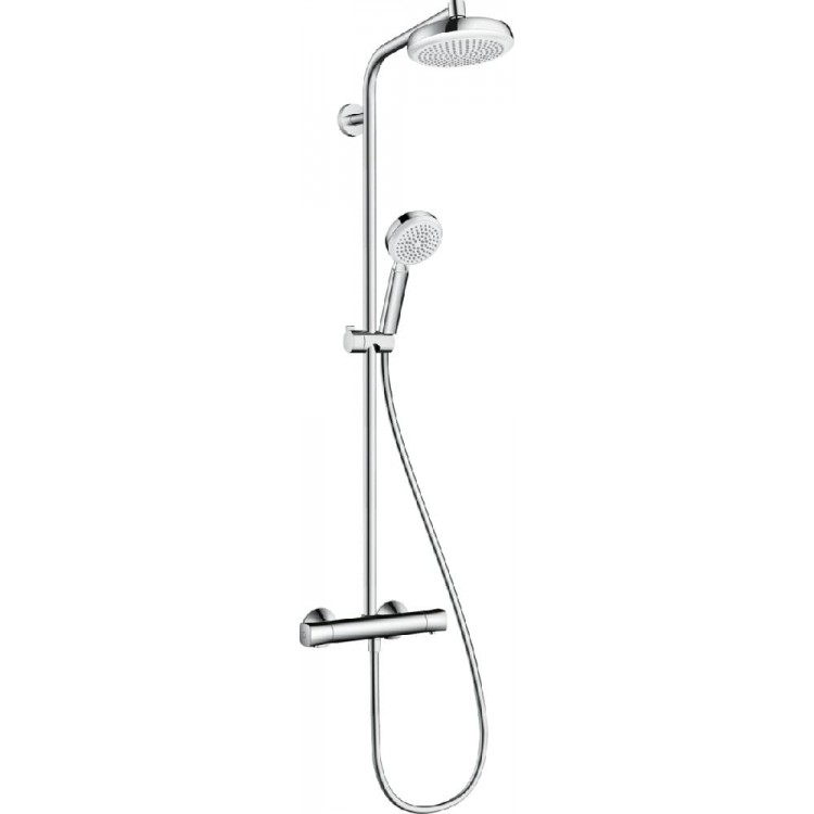 Душевая система наружного монтажа Hansgrohe Crometta 160 Showerpipe Ecosmart 27265400 Душевая система наружного монтажа Hansgrohe Crometta 160 Showerpipe Ecosmart 27265400